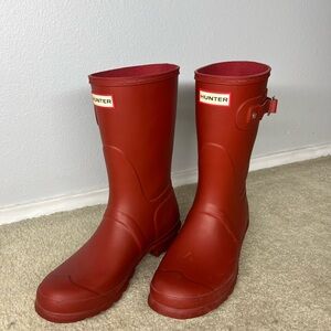 Hunter Classic Red Waterproof Boots